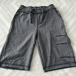 Mish Boys Dark Grey Cargo Sweat Shorts